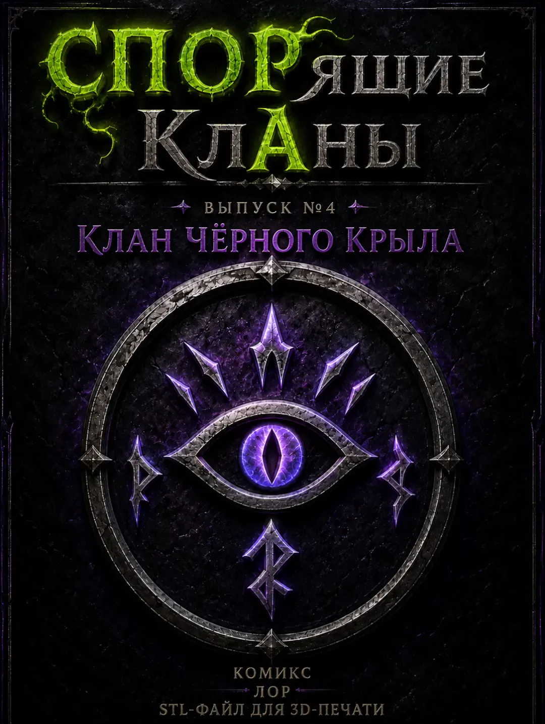 Обложка. Клан Чёрного Крыла